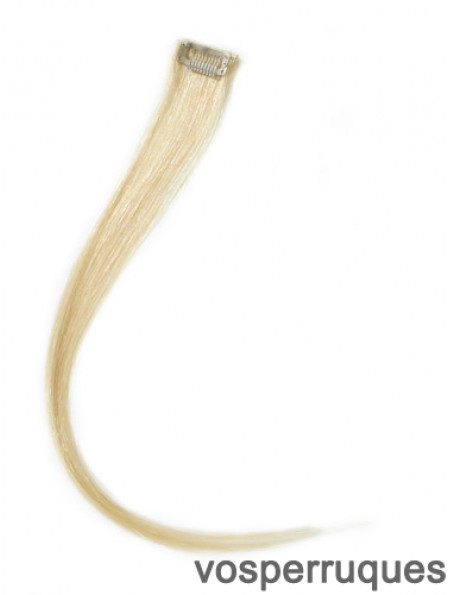 Hairstyles Blonde Straight Remy Hair Clip dans les extensions de cheveux