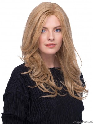 17 inch Long 100% Hand-tied Blonde Cheap Remy Hair