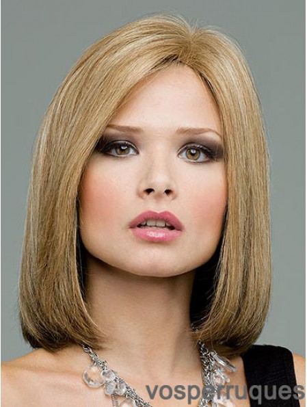 Lace Front épaule longueur droite blonde perruques Great Bob