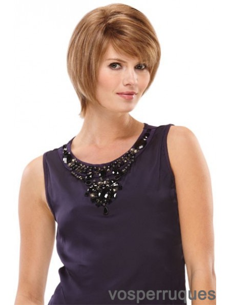 Bobs Short Auburn Straight No-Fuss Petite Perruques