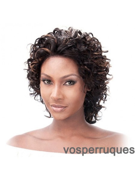 Perruques de cheveux humains sans dentelle devant la couleur Auburn Couleur menton Longueur