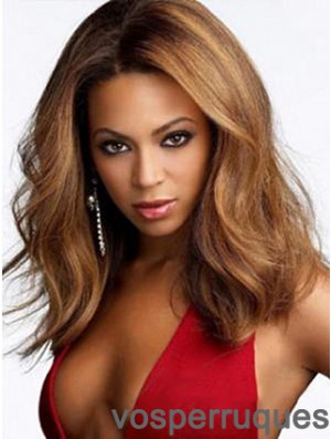 Fashion Sleek Wigs Beyonce Wig Auburn Color Shoulder Length Synthetic Wigs