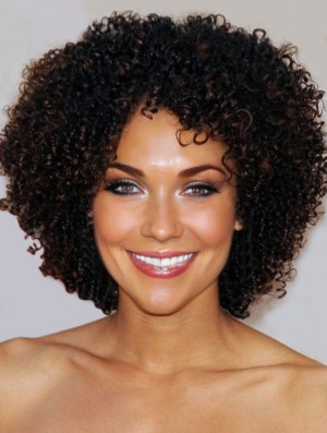 Kinky Black Short For Black Woman Humain Hair Remy