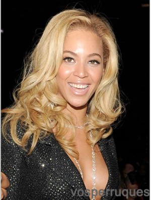 Shoulder Length Wavy Without Bangs Lace Front 14 inch Modern Beyonce Wigs