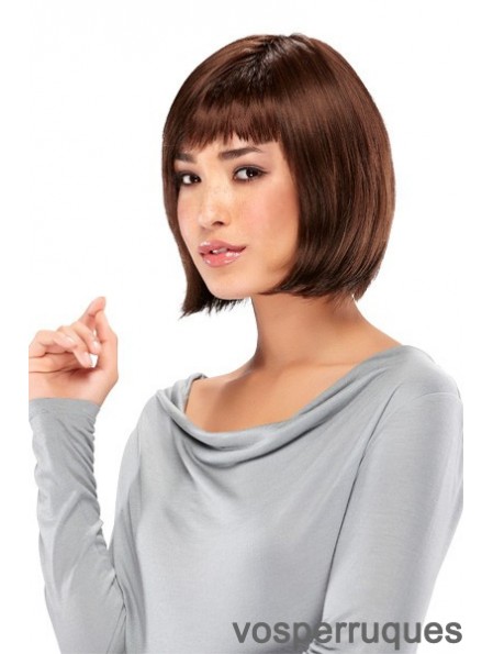 Lace Front Chin Longueur Droite Auburn New Bob Perruques