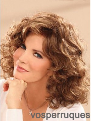Longueur d'épaule Ondulée Layered Full Lace Brown Confortable 14  inchJaclyn Smith Perruques