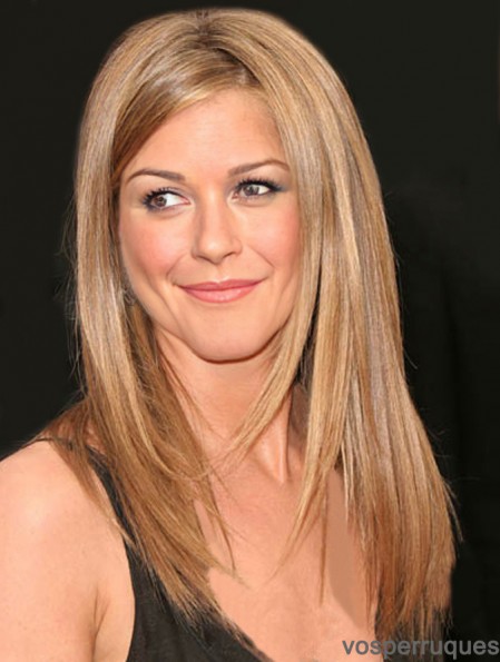 Capless Long Remy Human Straight Layered Acheter Perruque Jennifer Aniston