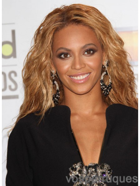 Long Wavy Without Bangs Capless 21 pouces New Beyonce Perruques