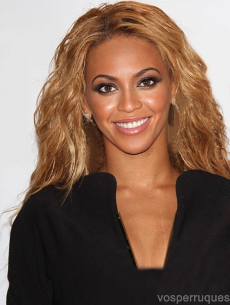 Long Wavy Without Bangs Capless 21 pouces New Beyonce Perruques