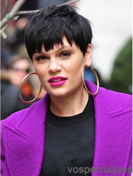 4.5 pouces meilleurs coupes droites noires coupées droites Jessie J perruques