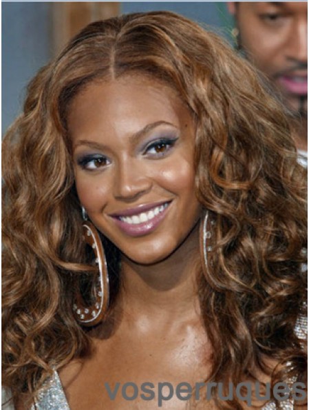 Perruques Beyonce Longues Ondulées Sans Frange Pleine Dentelle 16 Pouces