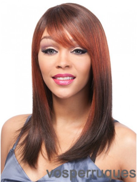 16  inchOmbre / 2 Tone Lace Front Wigs pour les femmes noires