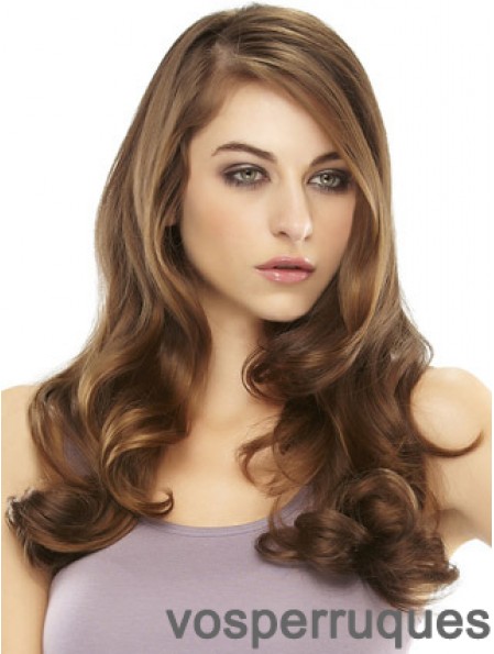 Auburn Wavy Long Hair Falls & Half pas cher