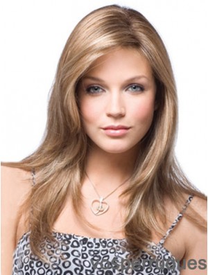 Acheter Perruques en ligne UK Blonde Long Straight Capless