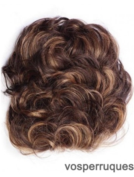 Bon Auburn Curly Remy Clip de cheveux humains en postiches